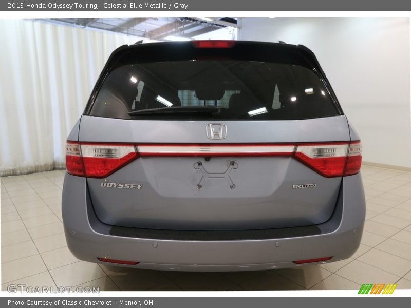 Celestial Blue Metallic / Gray 2013 Honda Odyssey Touring