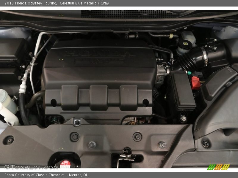 Celestial Blue Metallic / Gray 2013 Honda Odyssey Touring