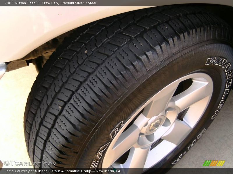 Radiant Silver / Steel 2005 Nissan Titan SE Crew Cab
