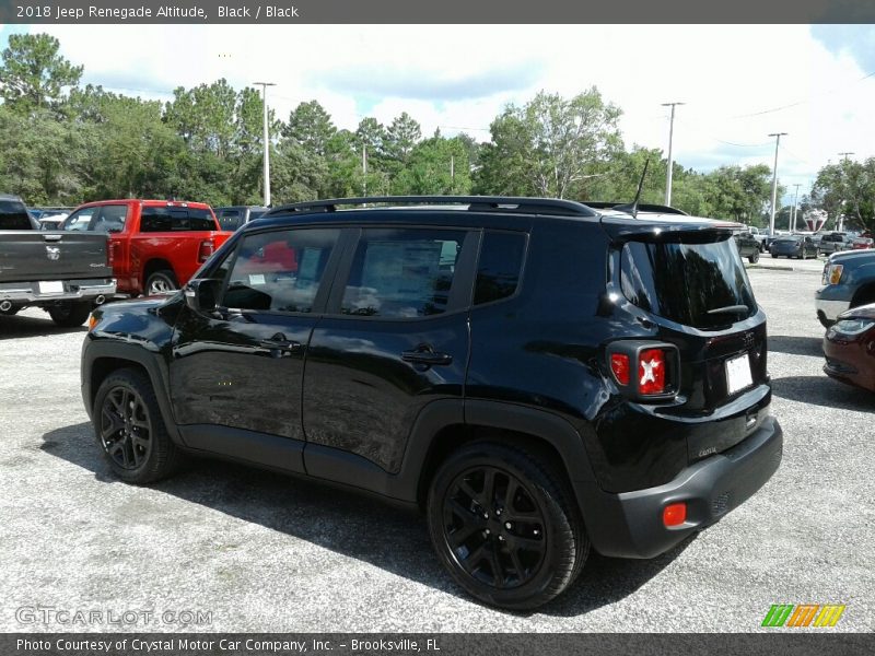 Black / Black 2018 Jeep Renegade Altitude