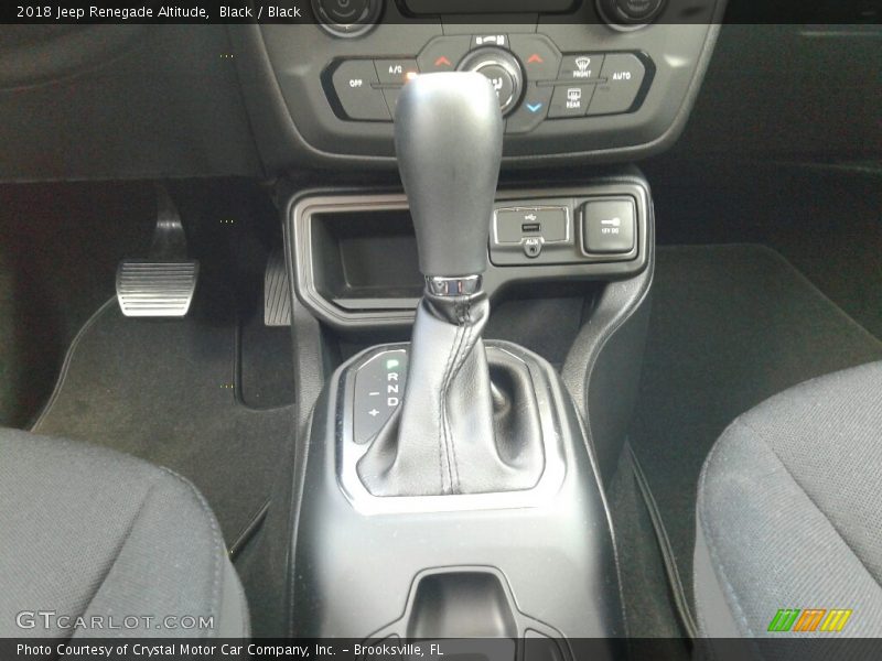 Black / Black 2018 Jeep Renegade Altitude
