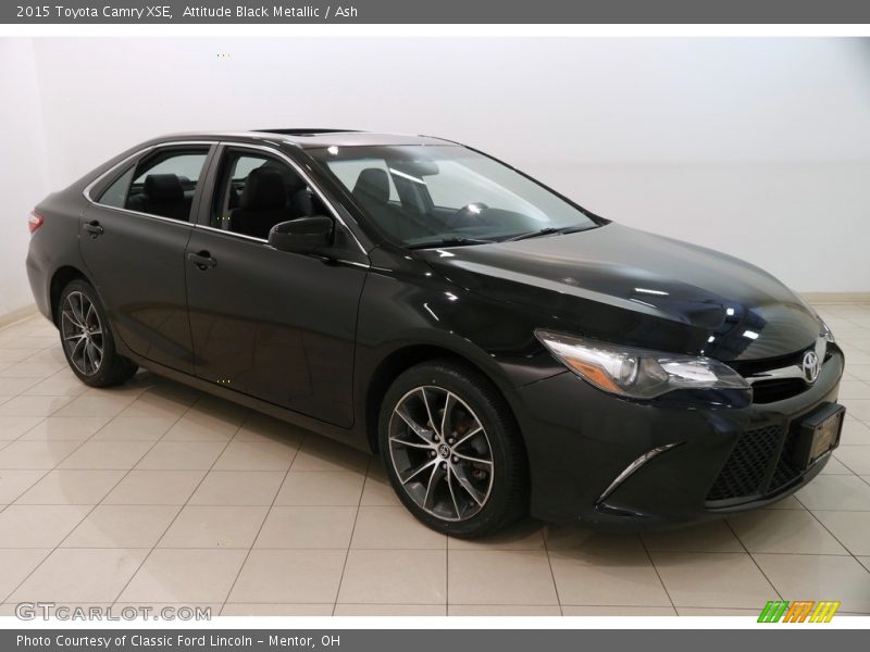 Attitude Black Metallic / Ash 2015 Toyota Camry XSE