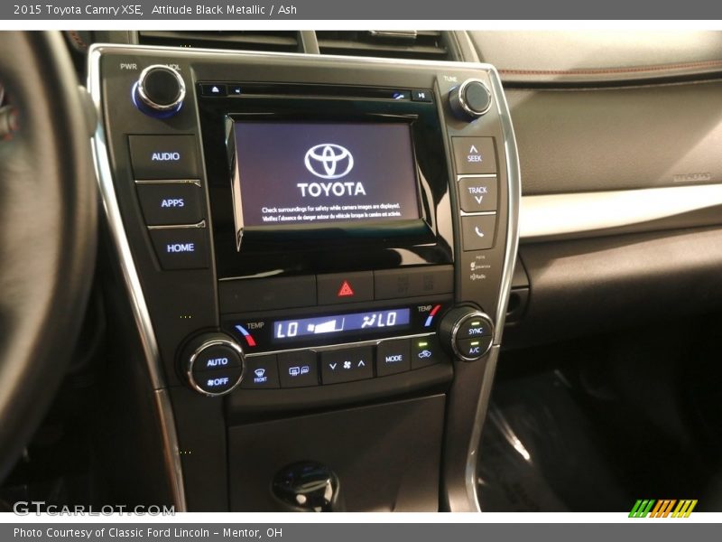 Attitude Black Metallic / Ash 2015 Toyota Camry XSE