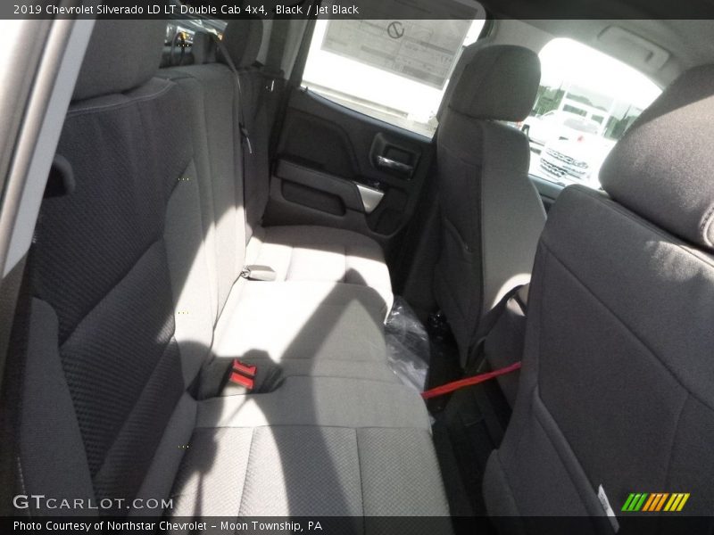 Black / Jet Black 2019 Chevrolet Silverado LD LT Double Cab 4x4