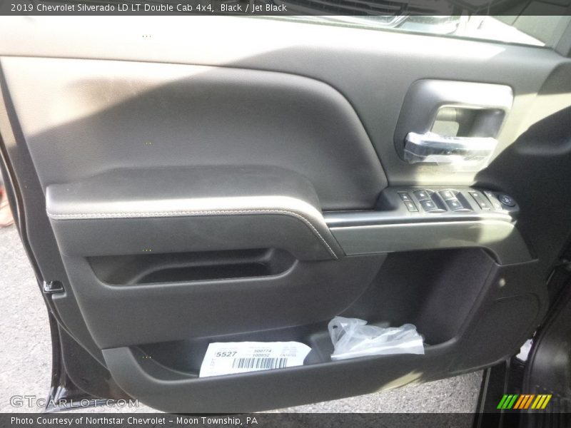 Black / Jet Black 2019 Chevrolet Silverado LD LT Double Cab 4x4