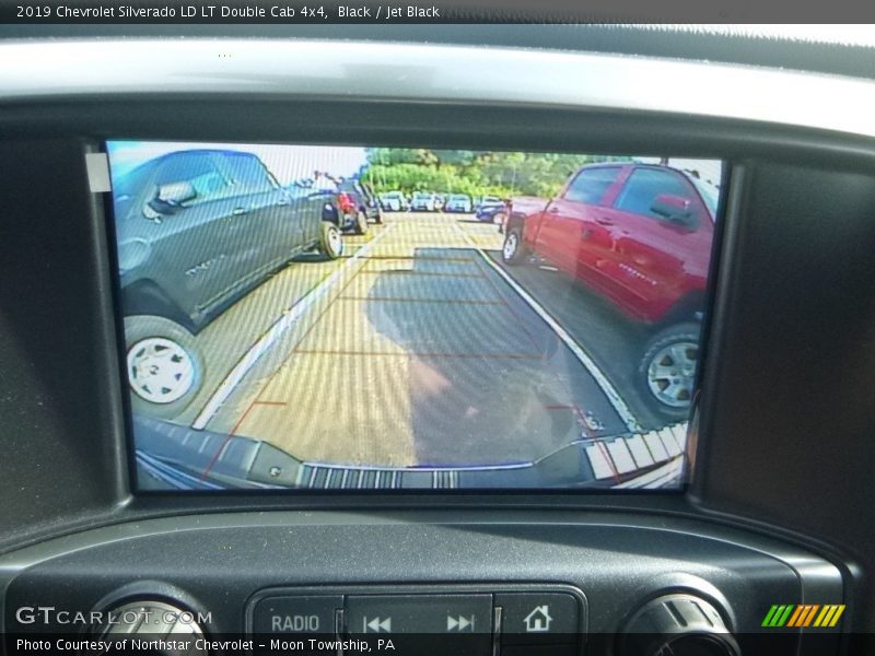 Black / Jet Black 2019 Chevrolet Silverado LD LT Double Cab 4x4