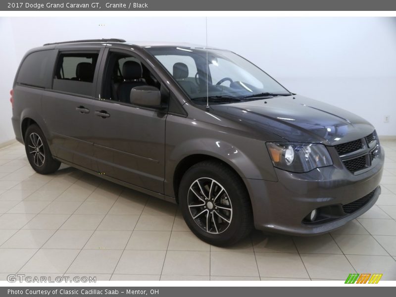 Granite / Black 2017 Dodge Grand Caravan GT