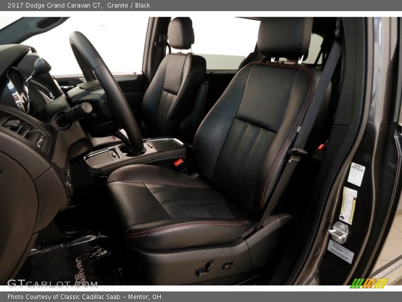 Granite / Black 2017 Dodge Grand Caravan GT