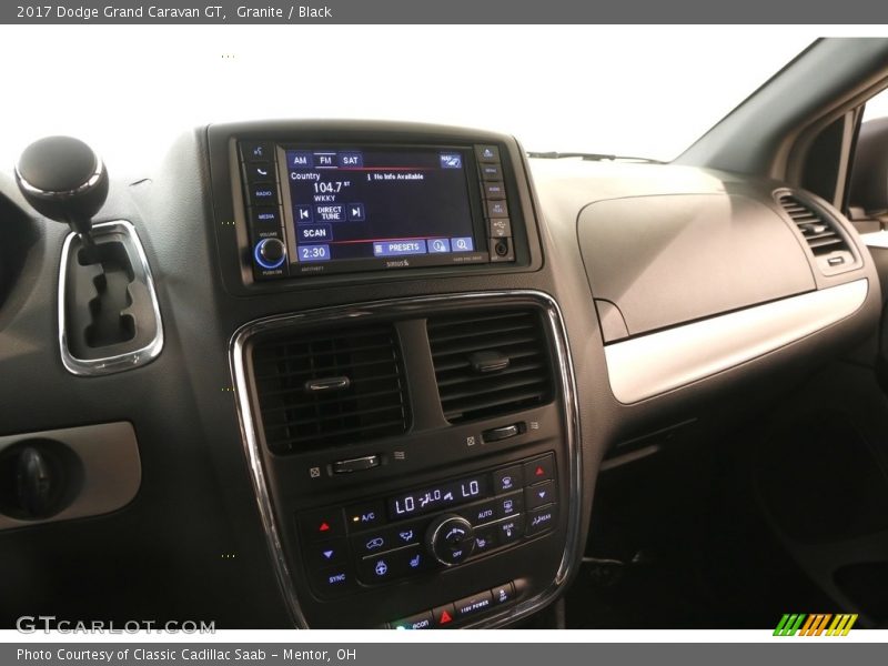 Granite / Black 2017 Dodge Grand Caravan GT