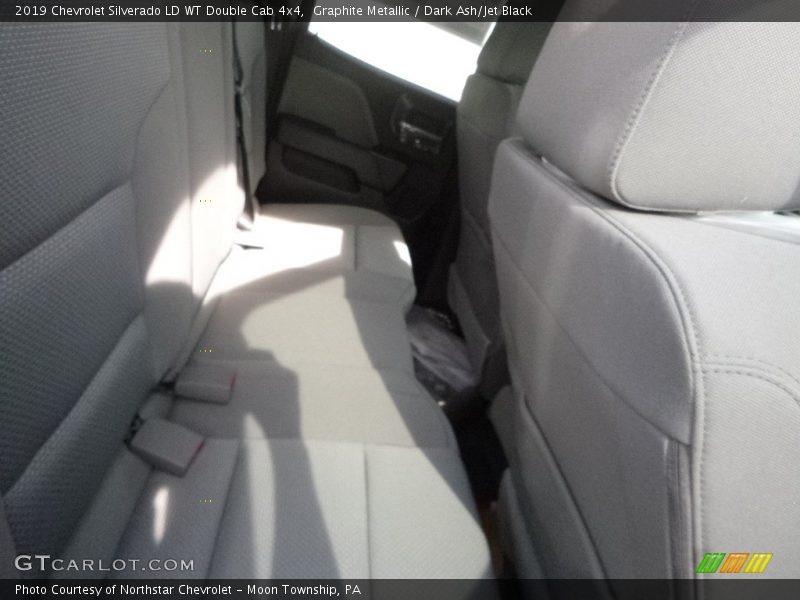 Graphite Metallic / Dark Ash/Jet Black 2019 Chevrolet Silverado LD WT Double Cab 4x4