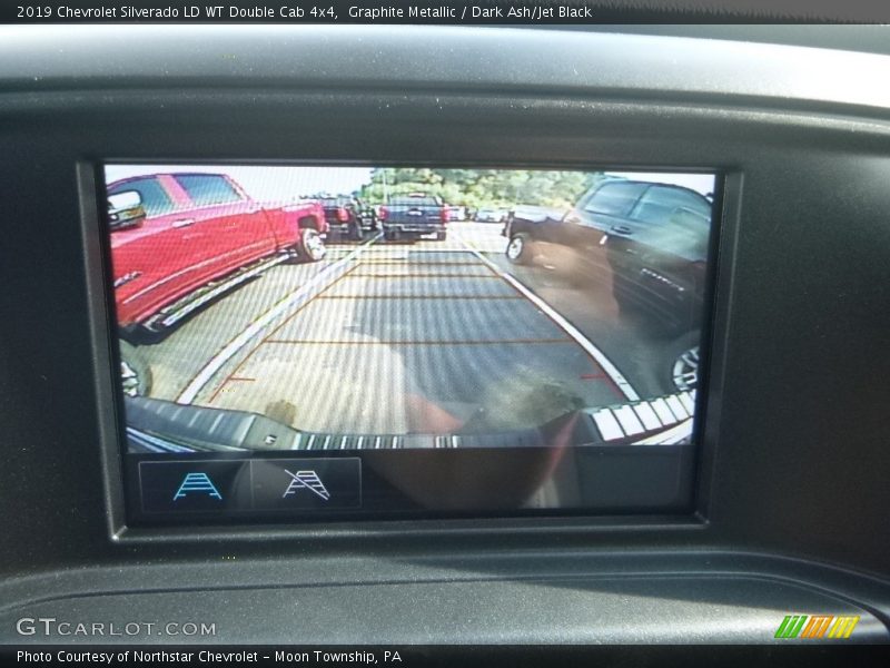 Graphite Metallic / Dark Ash/Jet Black 2019 Chevrolet Silverado LD WT Double Cab 4x4