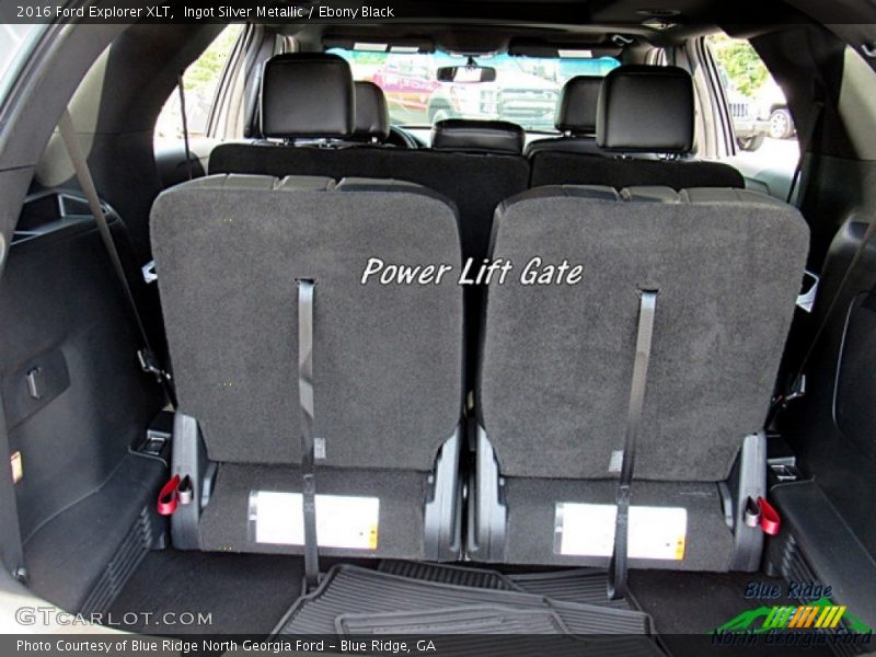 Ingot Silver Metallic / Ebony Black 2016 Ford Explorer XLT