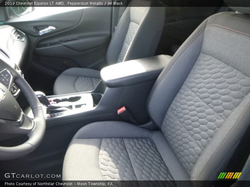 Pepperdust Metallic / Jet Black 2019 Chevrolet Equinox LT AWD