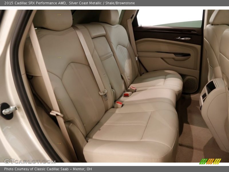 Silver Coast Metallic / Shale/Brownstone 2015 Cadillac SRX Performance AWD