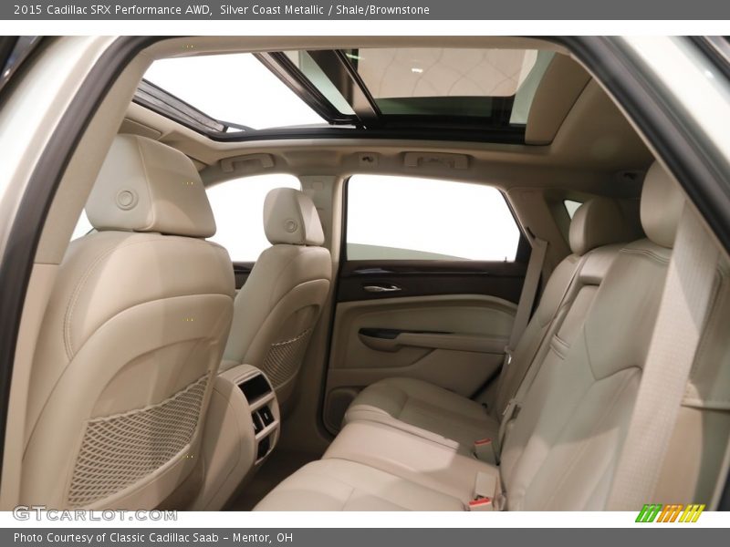 Silver Coast Metallic / Shale/Brownstone 2015 Cadillac SRX Performance AWD
