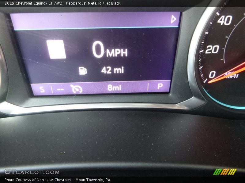 Pepperdust Metallic / Jet Black 2019 Chevrolet Equinox LT AWD
