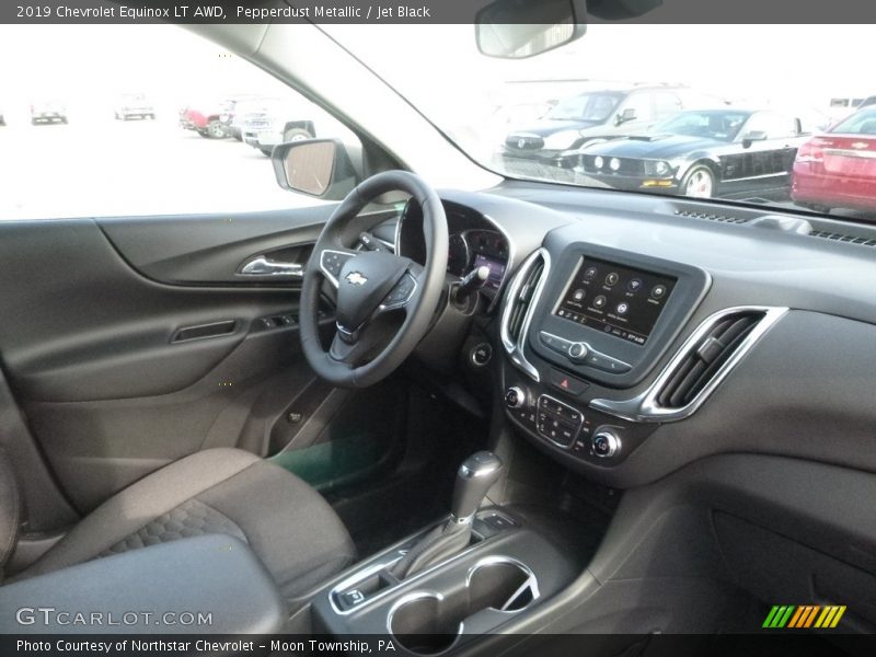 Pepperdust Metallic / Jet Black 2019 Chevrolet Equinox LT AWD