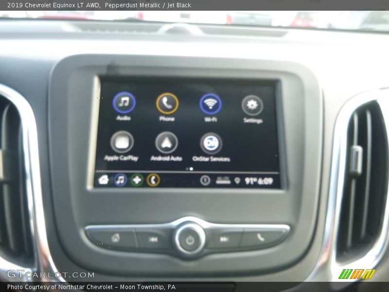 Pepperdust Metallic / Jet Black 2019 Chevrolet Equinox LT AWD