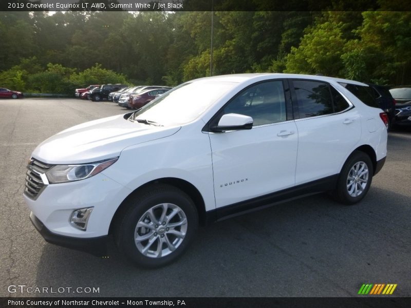 Summit White / Jet Black 2019 Chevrolet Equinox LT AWD