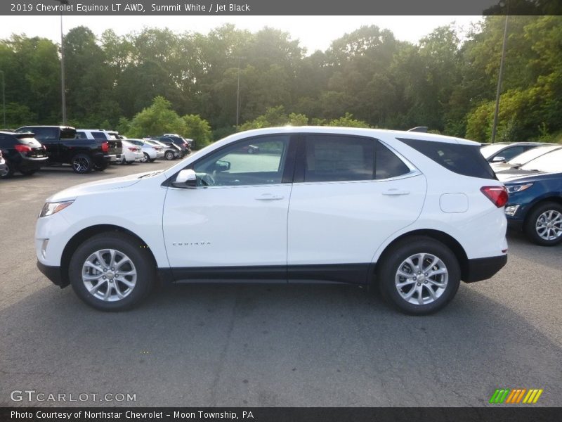 Summit White / Jet Black 2019 Chevrolet Equinox LT AWD