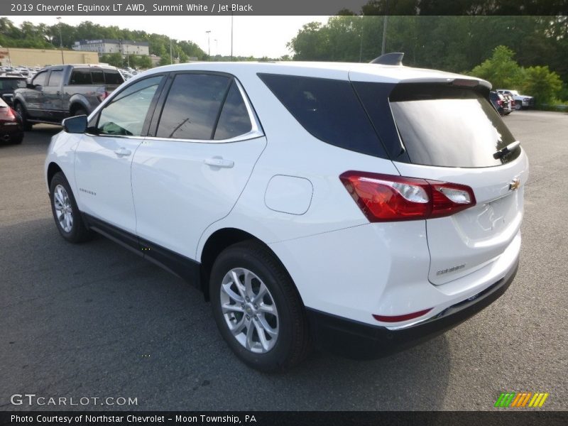 Summit White / Jet Black 2019 Chevrolet Equinox LT AWD
