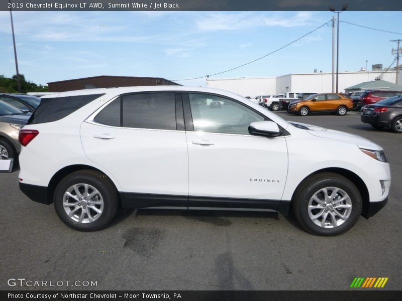 Summit White / Jet Black 2019 Chevrolet Equinox LT AWD