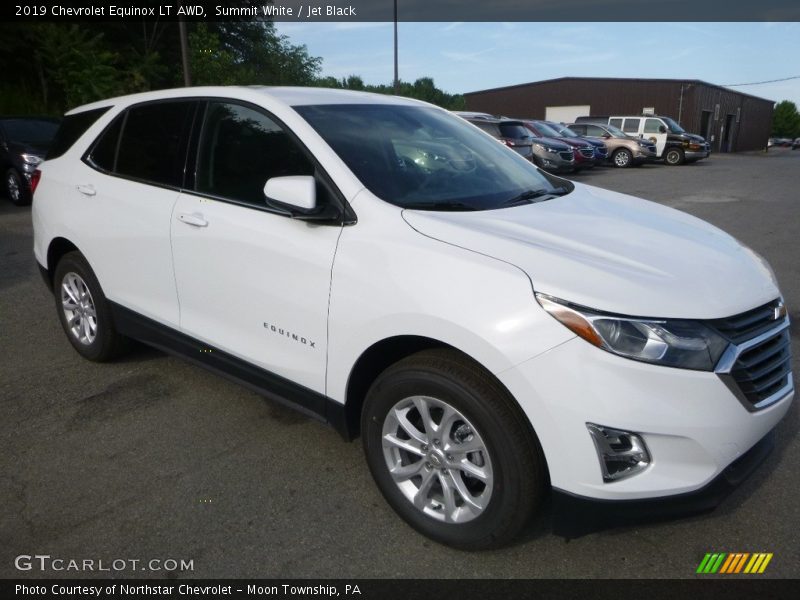 Summit White / Jet Black 2019 Chevrolet Equinox LT AWD