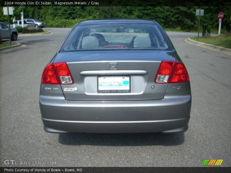 Magnesium Metallic / Gray 2004 Honda Civic EX Sedan