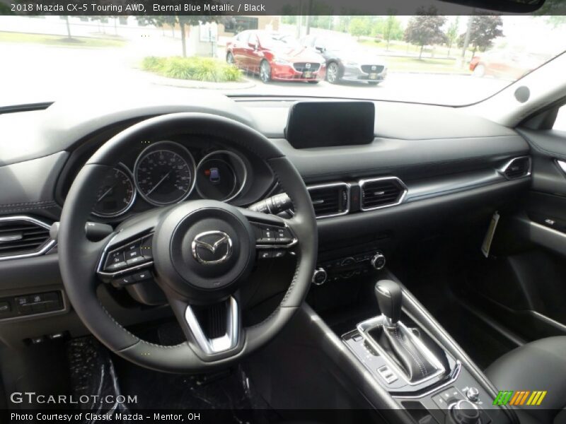 Eternal Blue Metallic / Black 2018 Mazda CX-5 Touring AWD