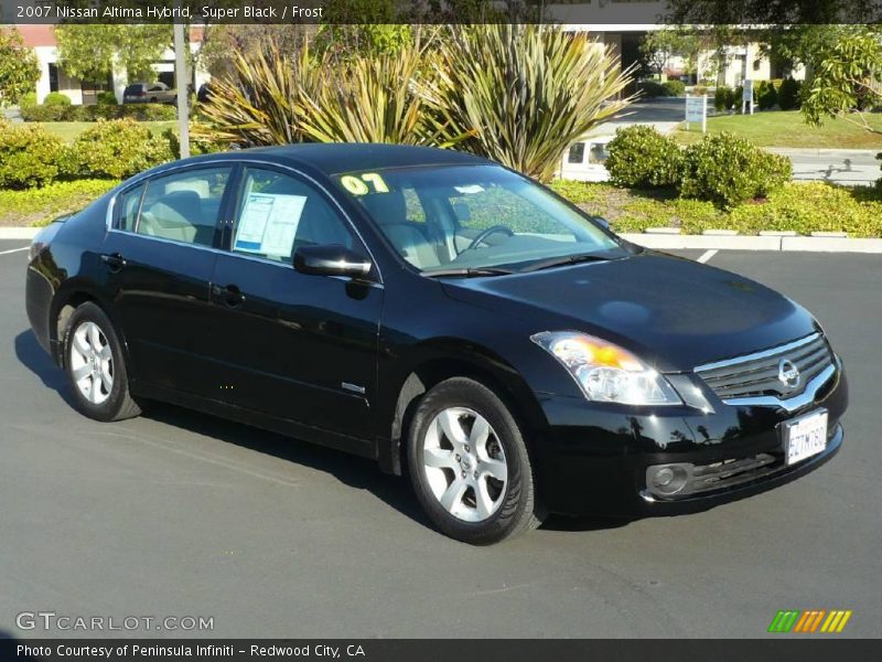 Super Black / Frost 2007 Nissan Altima Hybrid