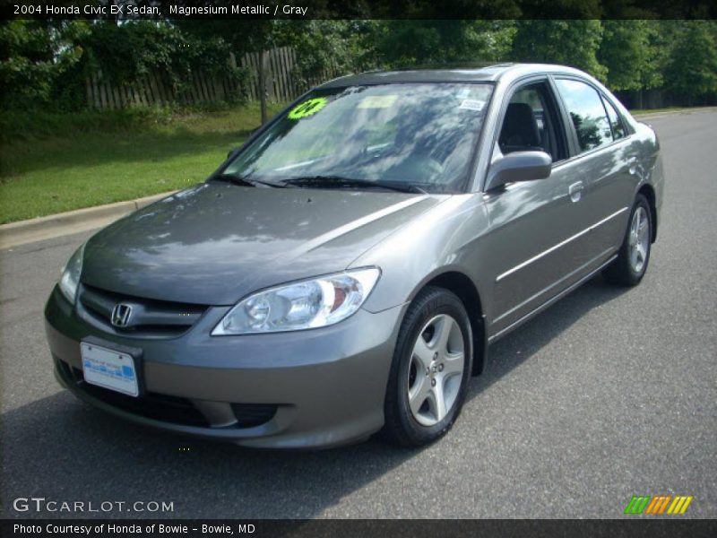 Magnesium Metallic / Gray 2004 Honda Civic EX Sedan