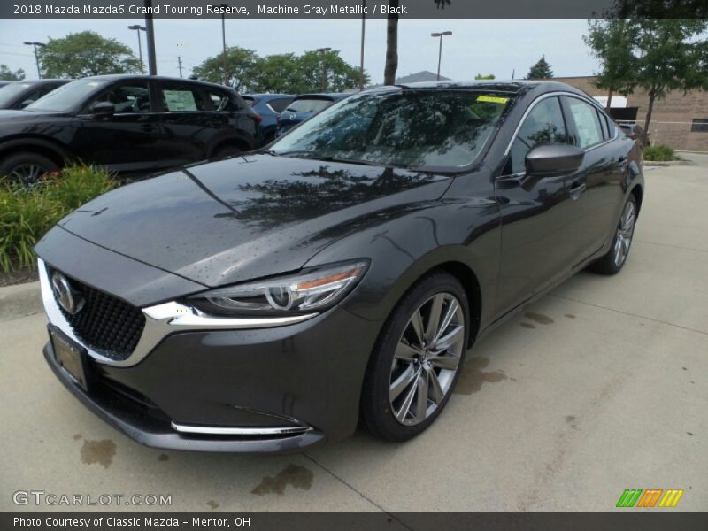 Machine Gray Metallic / Black 2018 Mazda Mazda6 Grand Touring Reserve