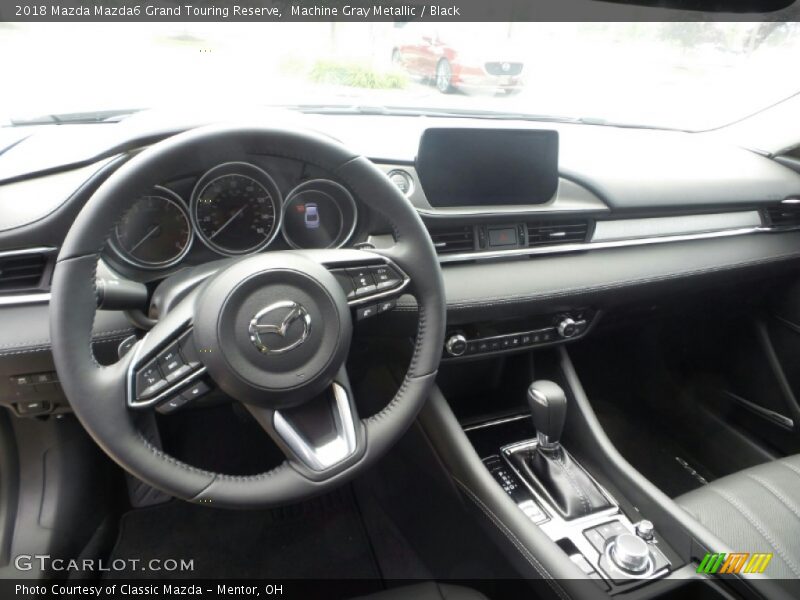 Machine Gray Metallic / Black 2018 Mazda Mazda6 Grand Touring Reserve