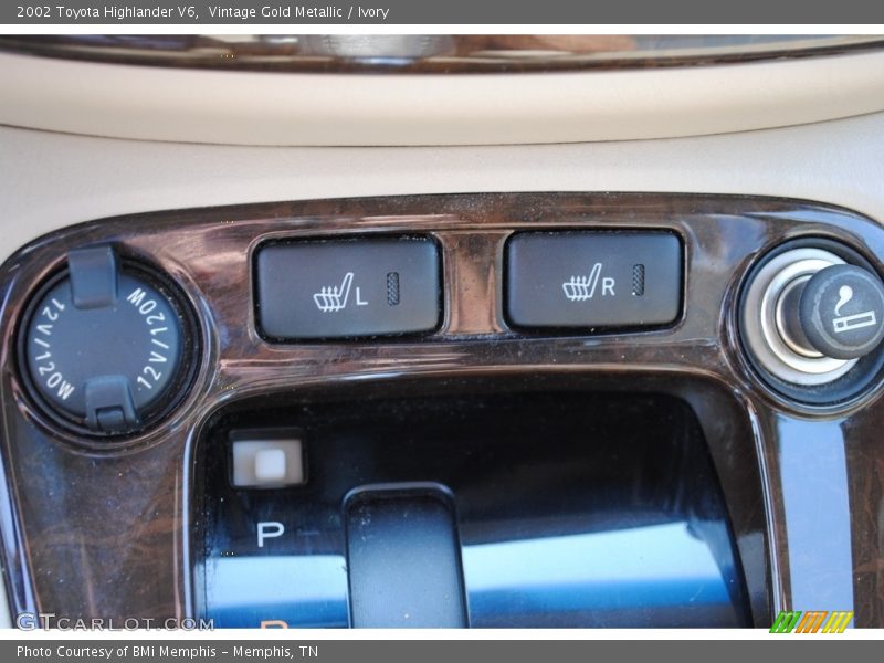 Vintage Gold Metallic / Ivory 2002 Toyota Highlander V6
