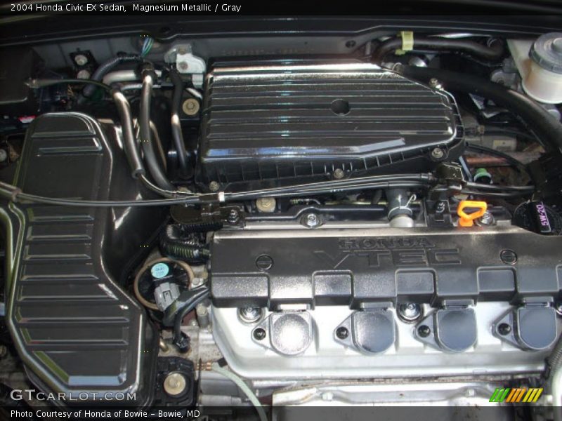 Magnesium Metallic / Gray 2004 Honda Civic EX Sedan