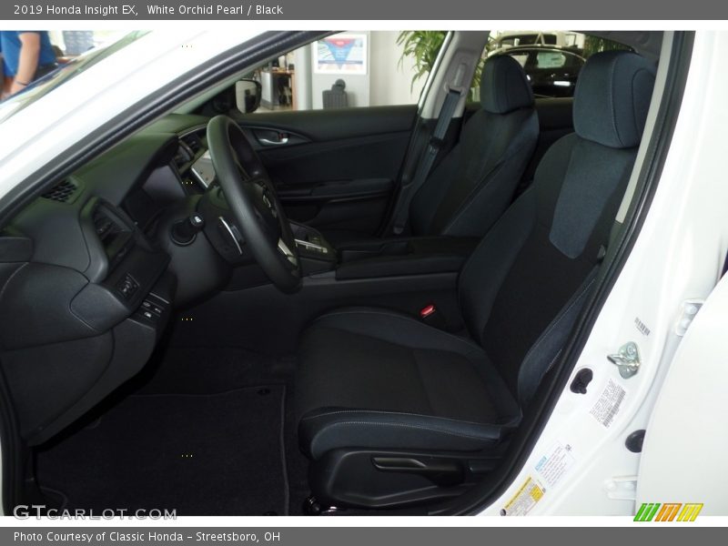 White Orchid Pearl / Black 2019 Honda Insight EX