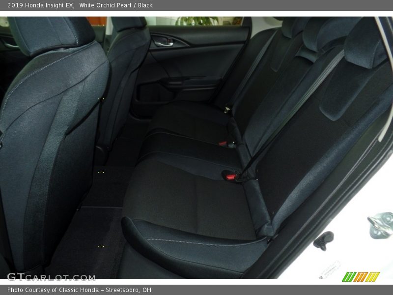 White Orchid Pearl / Black 2019 Honda Insight EX