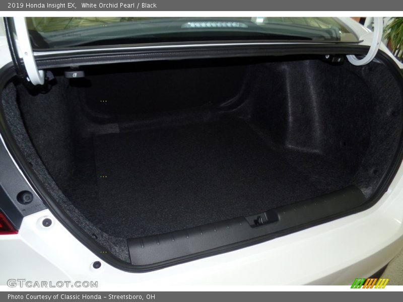 White Orchid Pearl / Black 2019 Honda Insight EX