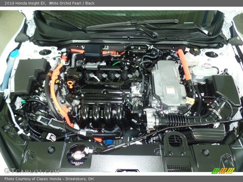 White Orchid Pearl / Black 2019 Honda Insight EX