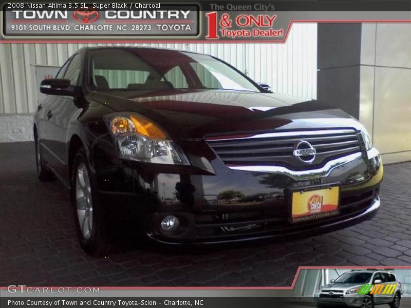 Super Black / Charcoal 2008 Nissan Altima 3.5 SL