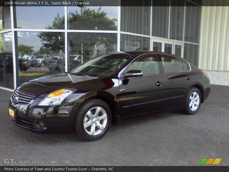 Super Black / Charcoal 2008 Nissan Altima 3.5 SL