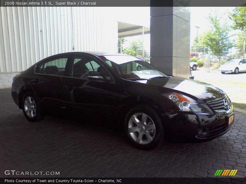 Super Black / Charcoal 2008 Nissan Altima 3.5 SL