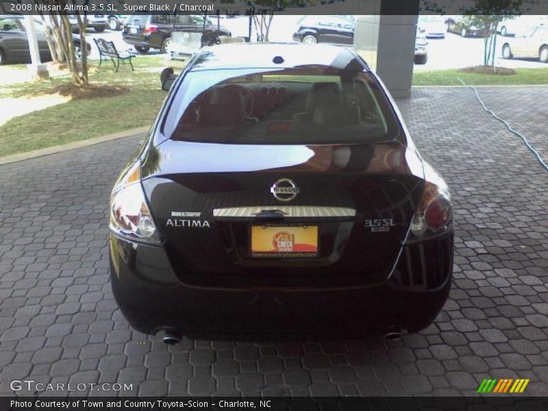 Super Black / Charcoal 2008 Nissan Altima 3.5 SL
