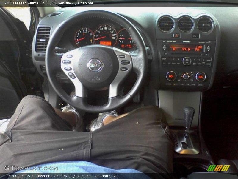 Super Black / Charcoal 2008 Nissan Altima 3.5 SL