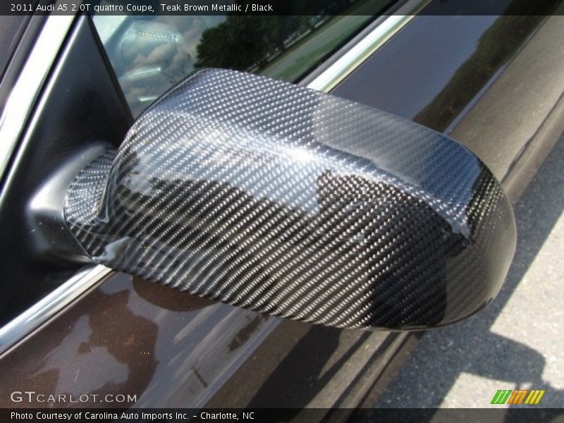 Teak Brown Metallic / Black 2011 Audi A5 2.0T quattro Coupe