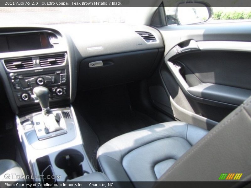Teak Brown Metallic / Black 2011 Audi A5 2.0T quattro Coupe