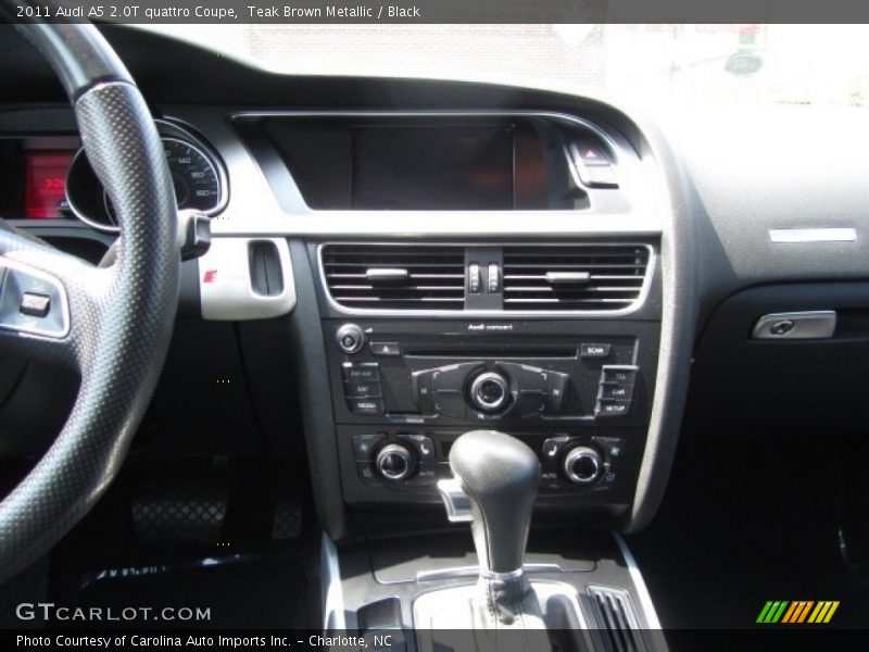 Teak Brown Metallic / Black 2011 Audi A5 2.0T quattro Coupe