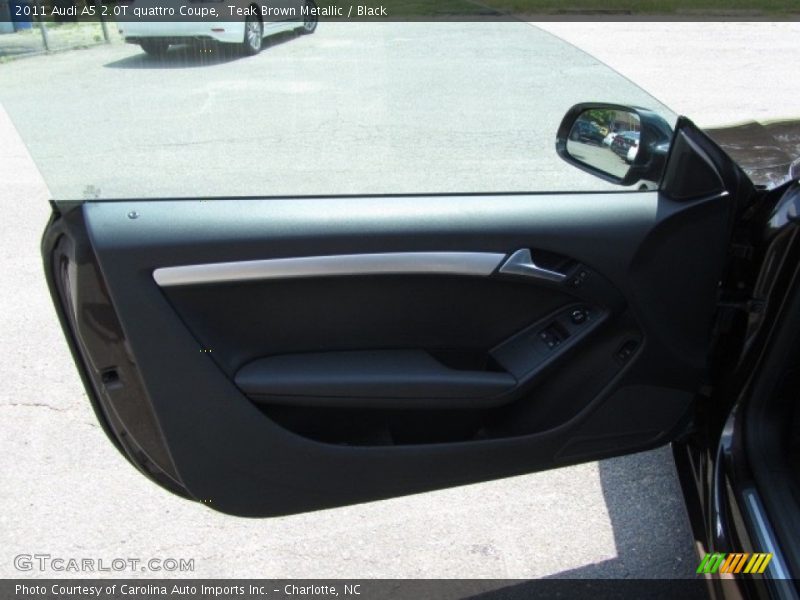 Teak Brown Metallic / Black 2011 Audi A5 2.0T quattro Coupe