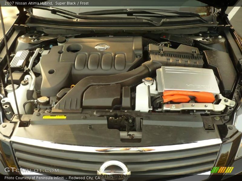 Super Black / Frost 2007 Nissan Altima Hybrid