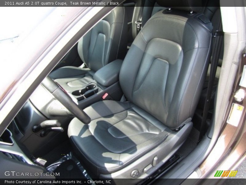 Teak Brown Metallic / Black 2011 Audi A5 2.0T quattro Coupe